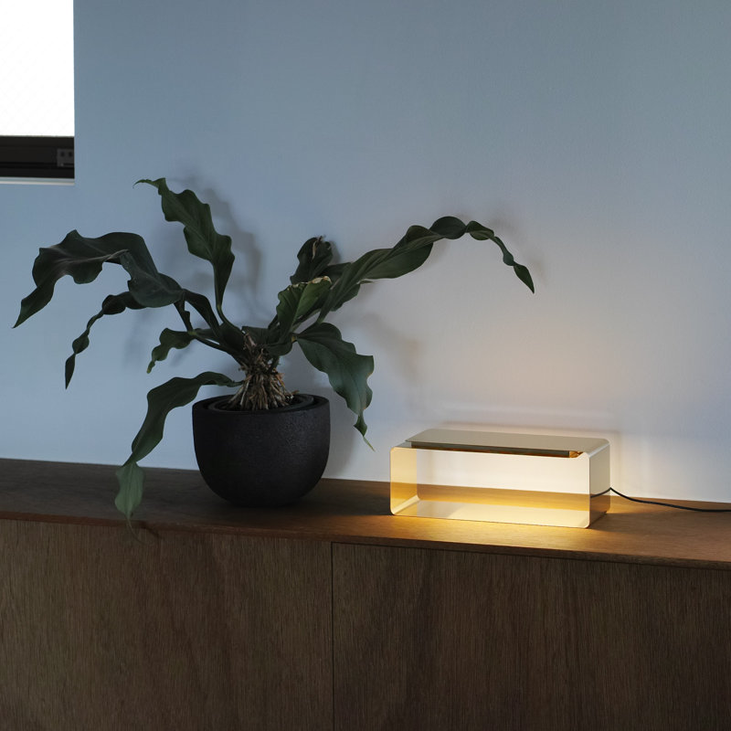 Light Shelf LED Table Lamp, Gray