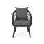 Chaise de patio en osier avec coussins Mcbrayer-235712024