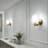 7.87" Modern Alabaster Wall Sconce