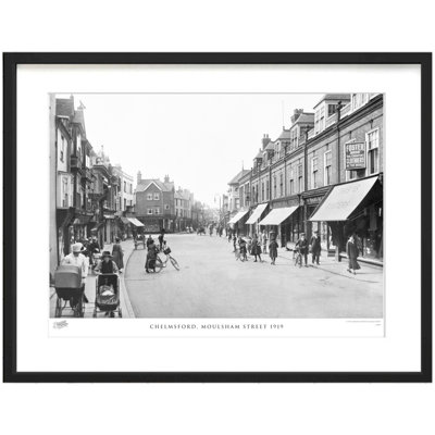 Chelmsford, Moulsham Street 1919 1 Piece Single Picture Frame Wall Art