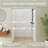 44-48 " W X 72" H Aluminum Frame Double Sliding Shower Door | 1/4 Inch Tempered Glass With Explosion Proof Film | Stainless Steel Handle | Brushed Nickel-121159053