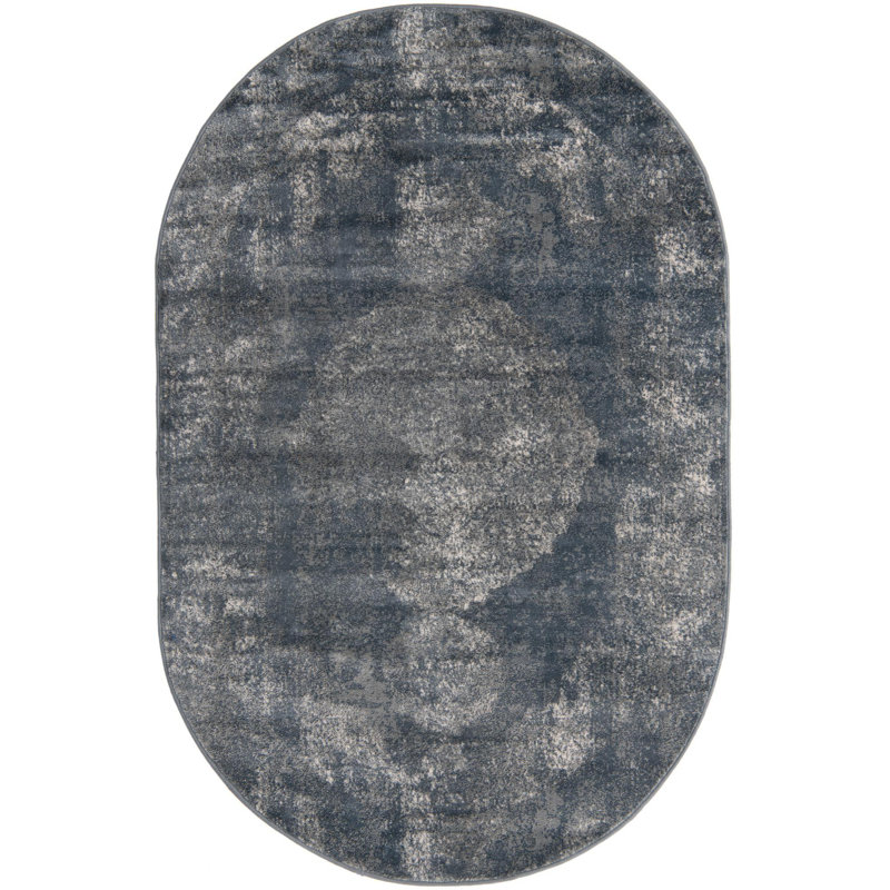 Dunmyer Oriental Indoor Rug, Oval 5'3" x 8'