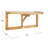 Jaileen Teak Outdoor Folding Balcony Table-49391914