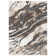 Tapis gris foncé / beige Afrah