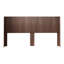 Tête de lit en bois massif Ebern Designs, fixation murale, chêne naturel-929358437-912824894