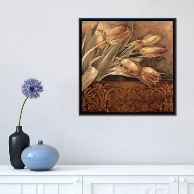 « cuivre tulipes ii », impression sur toile