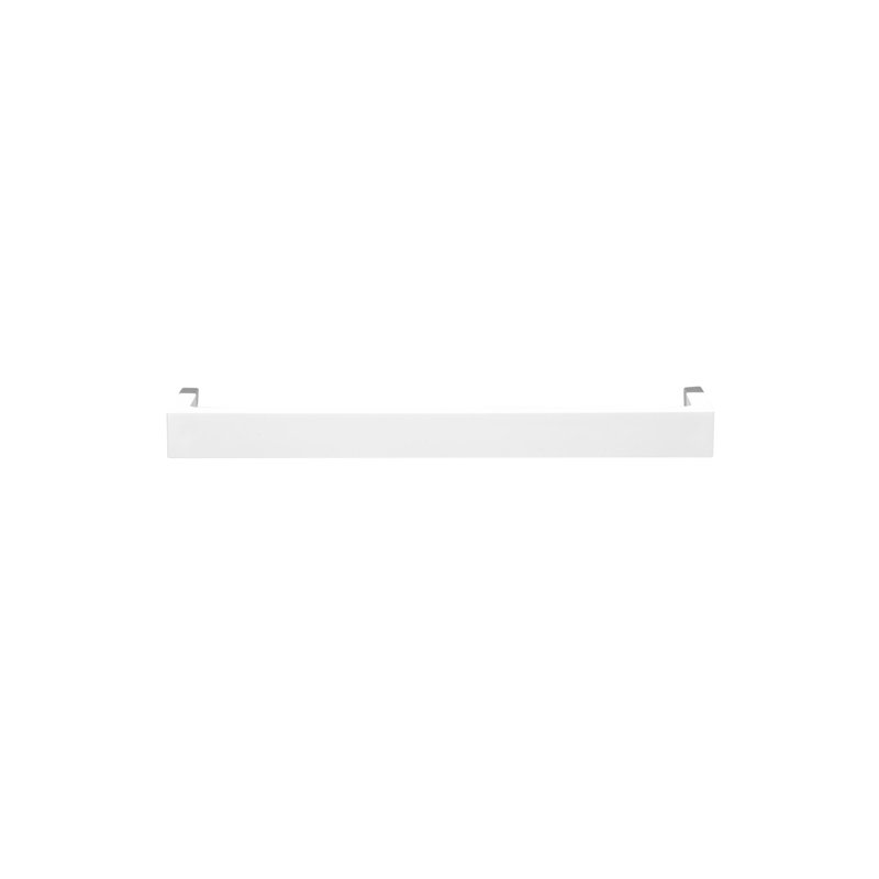 Rail Towel Bar, Medium, White