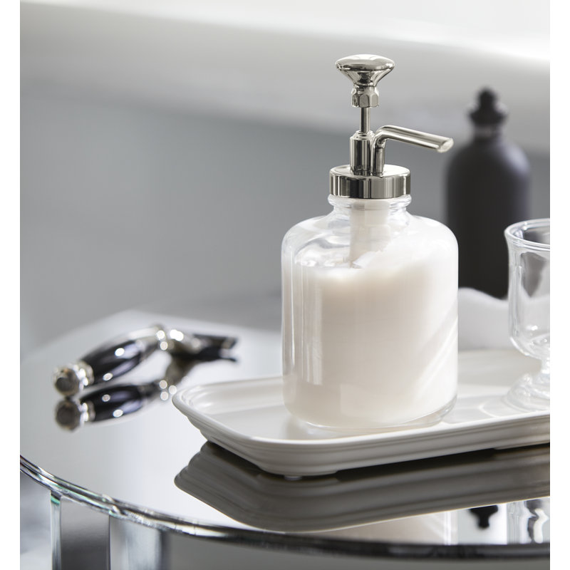 Artifacts Soap Dispenser, Vibrant Brushed Moderne Brass