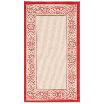 Saboun Performance Solid Color Indoor/Outdoor Area Rug