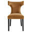 Chaises de salle à manger Curve Performance Velvet - ensemble de 2 par Modway-1830607147
