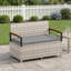 Banc de rangement extérieur imperméable toutes saisons, conception verrouillable et coussin de siège lavable épais et amovible, adapté pour la terrasse, le patio, la cour arrière-1235618051