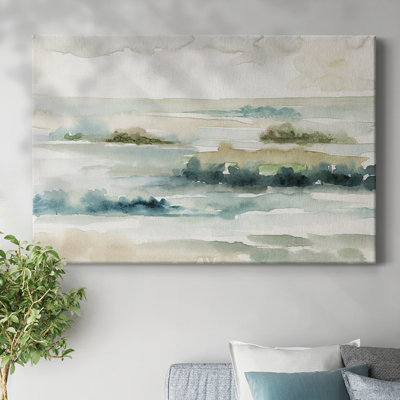 Toile tendue avec châssis pastel
