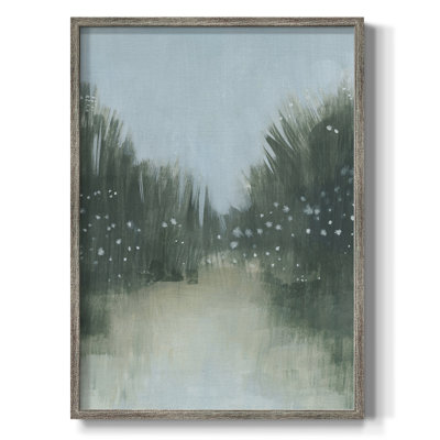 Marsh Morning Fog I Framed Print - Solid Wood
