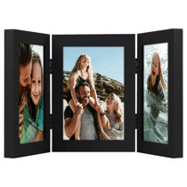 Latitude Run® 9x12 Picture Frame with Mat for 6x8, Black