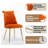 Magallanes 2-Piece Tufted Velvet Dining Chairs-643501236