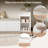77.5" Wide Shoe Storage Bench With Cushion And Cabinet Entryway Bench Storage Bench-326803537