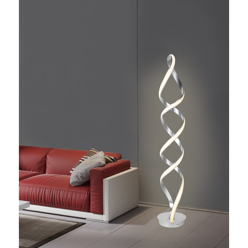  Lampe DEL sur pied 63 po, Aluminium anodisé