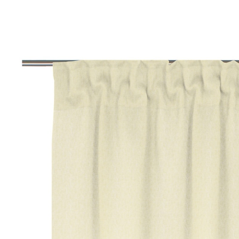 Sunday, multi -band scarf, semi -transparent, Cream, 142cm Width x 295cm Drop