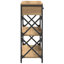 Console Table 100X28x75 Cm Engineered Wood & Steel-1255797503-1255797501