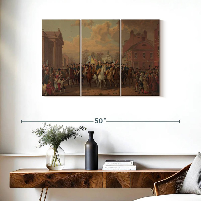 Evacuation Day, 24" H x 38" W