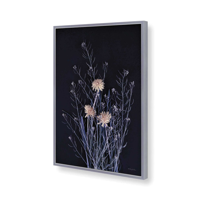 «Spring Gathering II» par Robin-Lee Vieira, reproduction d'art, H 19,5 po x l 13,5 po, Argent, Impression encadrée