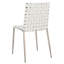 Chaise d'appoint rembourrée en cuir Brett-301507474-301507475