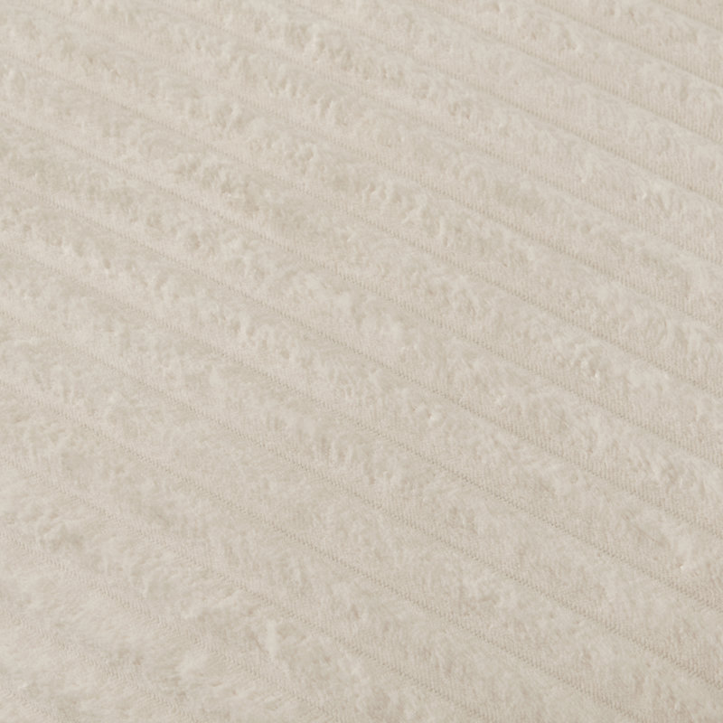 Méridienne surdimensionnée en velours côtelé, Beige