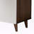 Droitwich Computer Desk With 6-Shelves in White and Walnut Finish, 46.94'' H X 60.53'' W X 23.51'' D