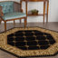 Tapis oriental noir / or Clarence-20963839