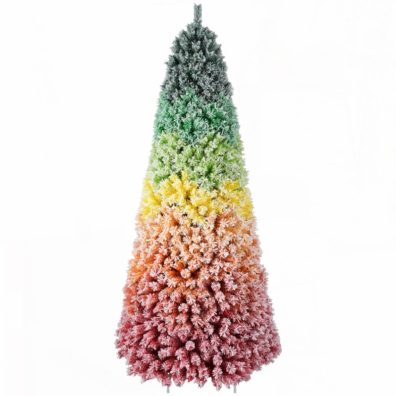 Arbre de Noël en PVC 7,5 pi, 7'6"
