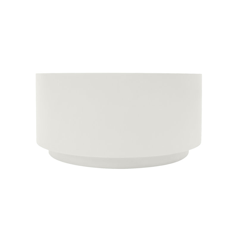 Rome GRC Coffee Table, Cream White