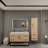 Victoria Wall-Mounted Vanity with Reinforced Acrylic Sink & Rack-98932834