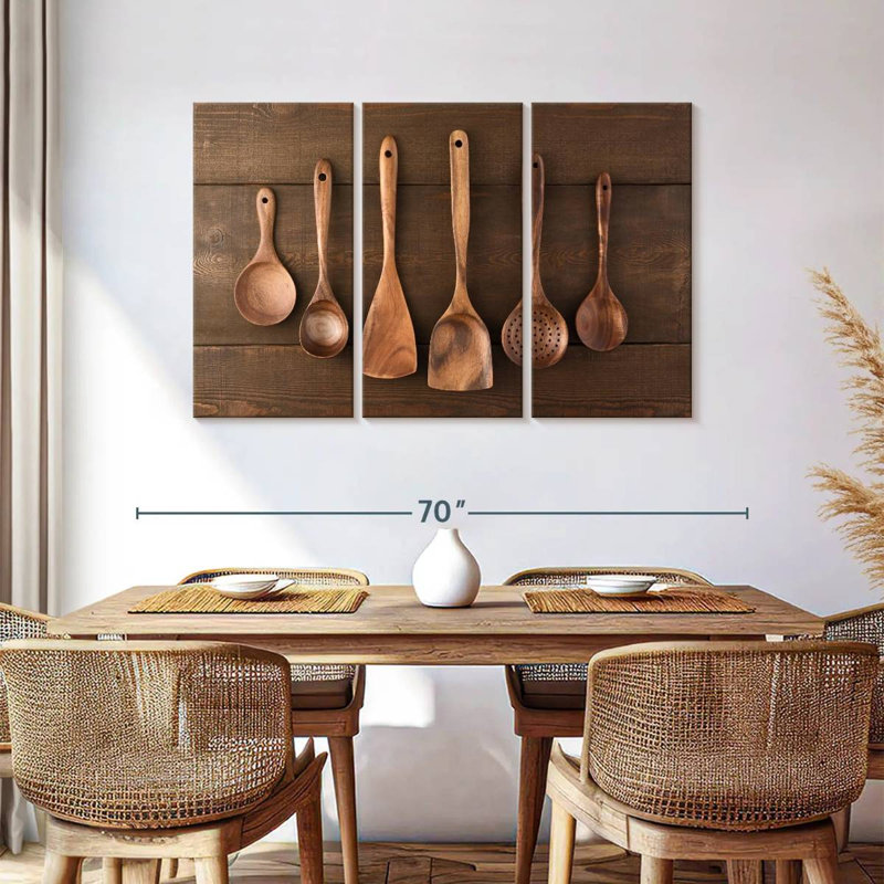 Ustensiles de cuisine en bois Senne, H 36 po x l 57 po