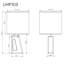 Lampe de table Sid-131204597-131204599