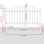 170 cm W Steel Fence Panels Fencing-1205802569-1205802612