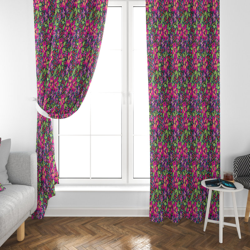 Rideau en polyester Pellervo, L 20 po x L 61 po