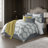 Grantham Slate Comforter & 2 Shams Set California King-120831788