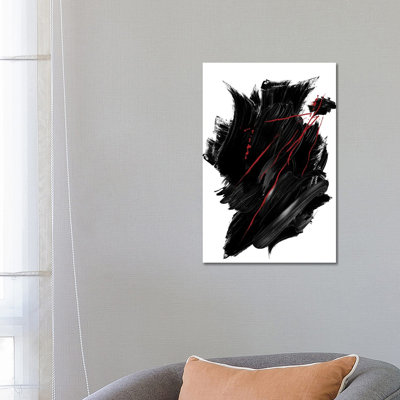 Red | Ink by Danilo De Alexandria - Wrapped Canvas Gallery-Wrapped Canvas Giclée
