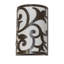 2 - Light Flush Mounted Sconce