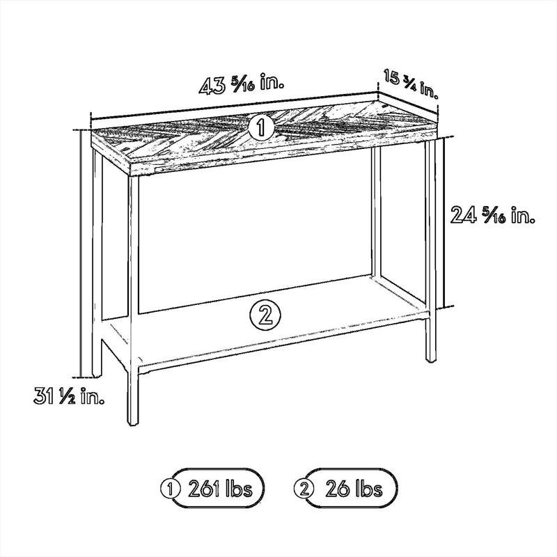 Table console Vivian