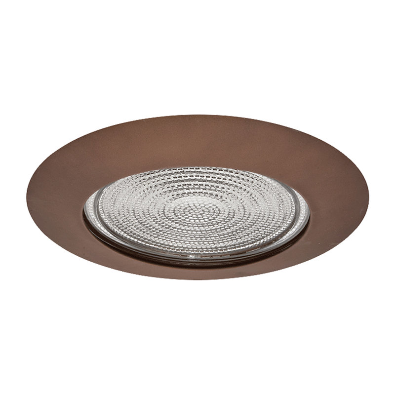 Lexan Shower Fresnel 6" Recessed Trim