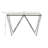 Conant 46'' Glass Top Console Table