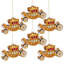 Gold Carriage Ornament, 3 Inches