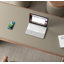 Table de bureau en cuir Saddle