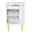 Letemps 21.6 " W Freestanding Standard Single Vanity Bathroom Vanity With Ceramic Top