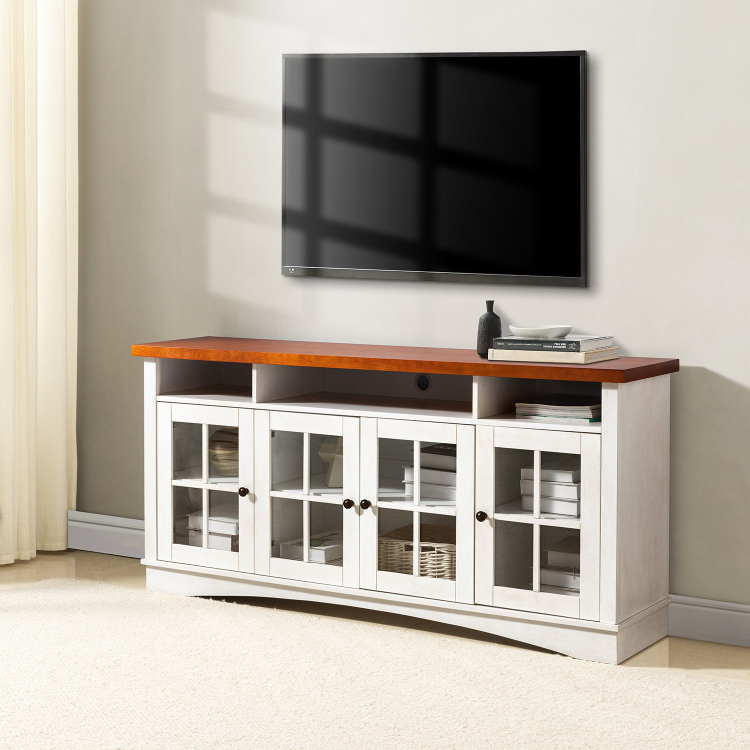 Lark Manor Andrika 63'' Media Console Wayfair