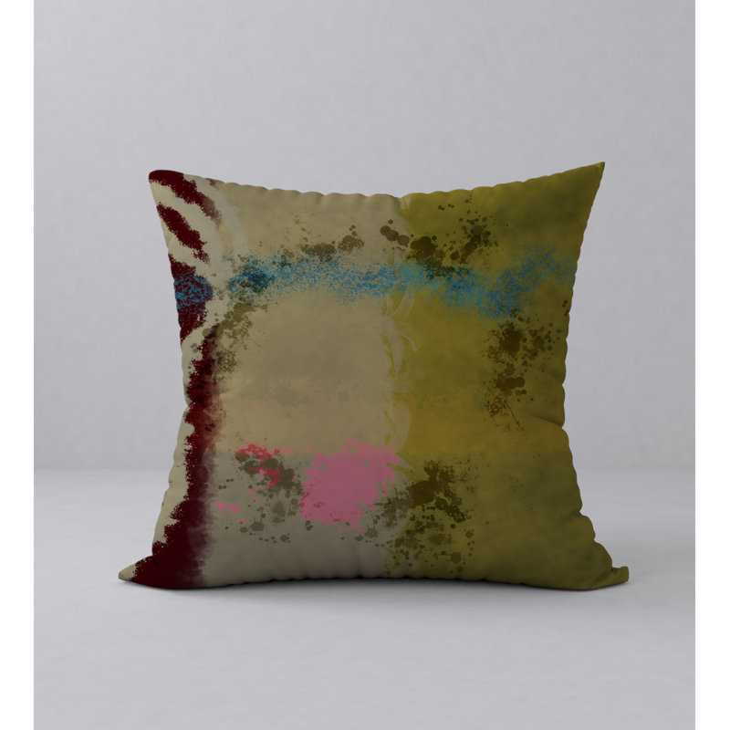 Housse de coussin carrée énergique Lucky, H 18 po x l 18 po