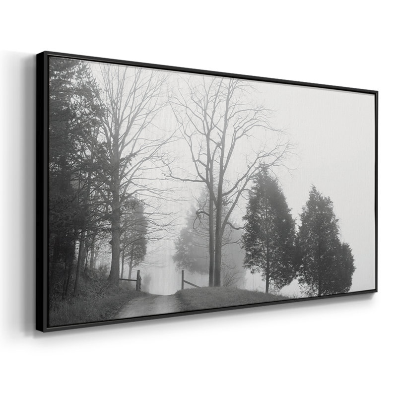 Tennessee Morning - Toile tendue avec châssis, prête à accrocher, H 21 po x l 41 po, Noir, noir, noir, noir