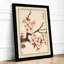 Moonlit Cherry Blossom Japandi - Framed Print-1109743113-1109743116