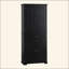 Armoire de rangement de salle de bain avec portes et tiroir, plusieurs espaces de rangement, tablette réglable-1621057012